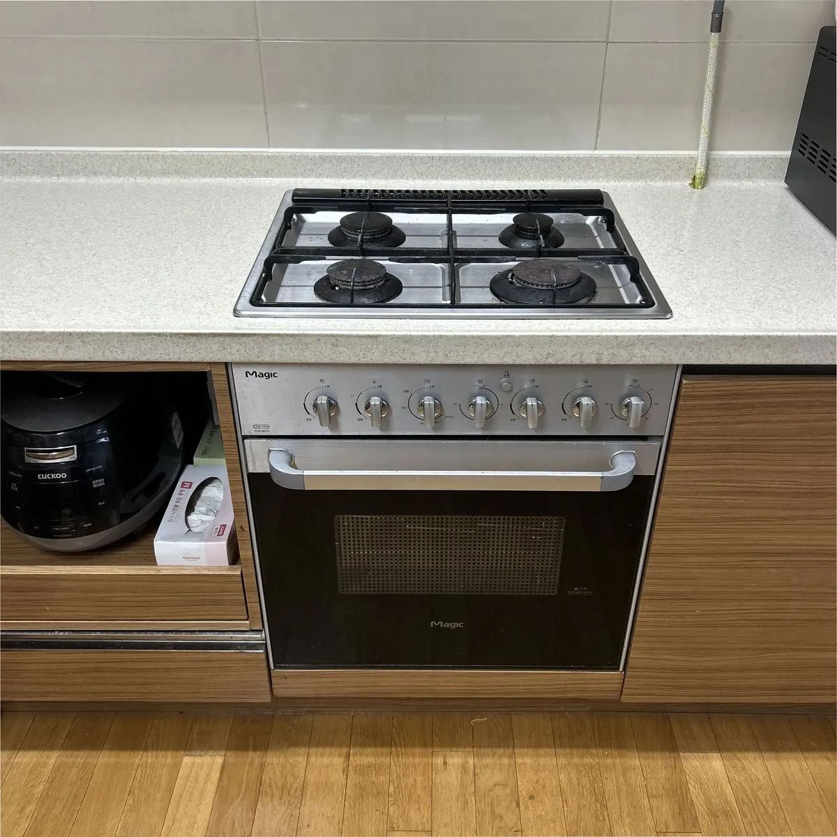 가스레인지수납장 시공 전